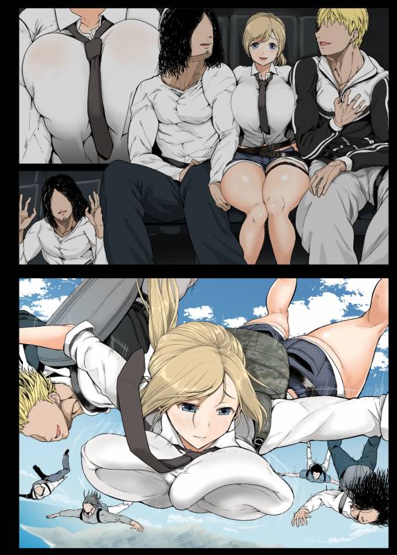 [Aomizuan (Shimantogawa)] Geneki Joshidaisei to, Iyarashii Donkatsu (PlayerUnknown's Ba_54